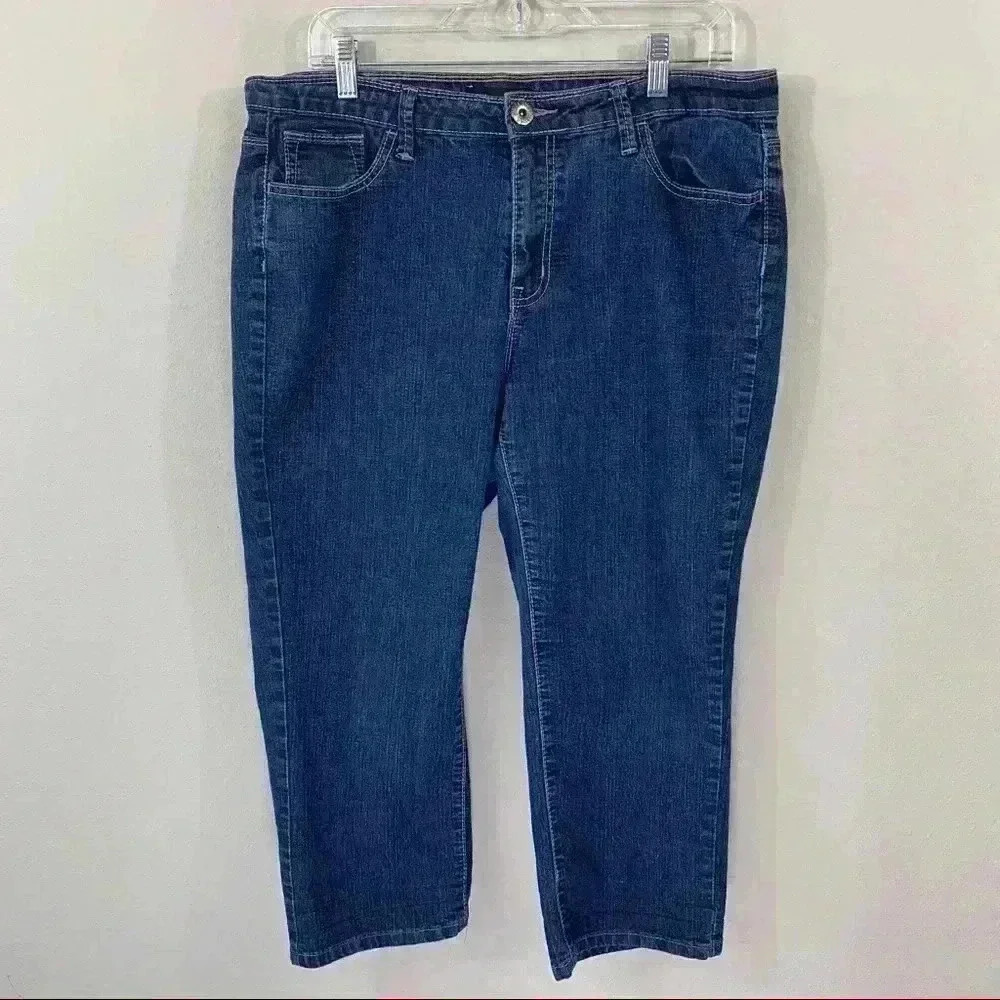 Ashley Stewart crop jeans